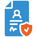 Document with shield icon